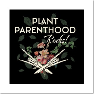 Plant Parenthood Rocks Posters and Art